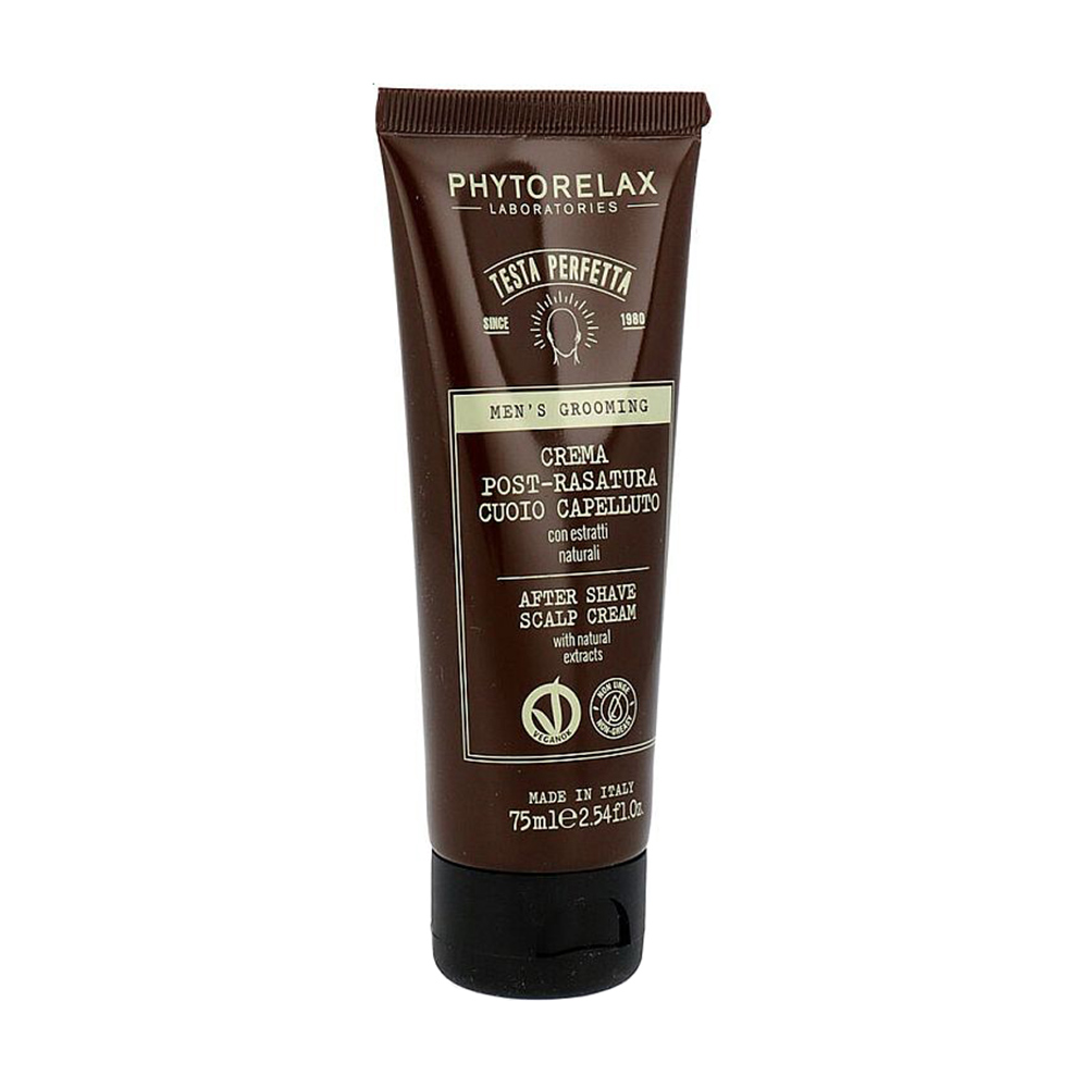 Крем для догляду за шкірою голови після гоління Phytorelax Laboratories Men's Grooming After Shave Scalp Cream, 75 мл