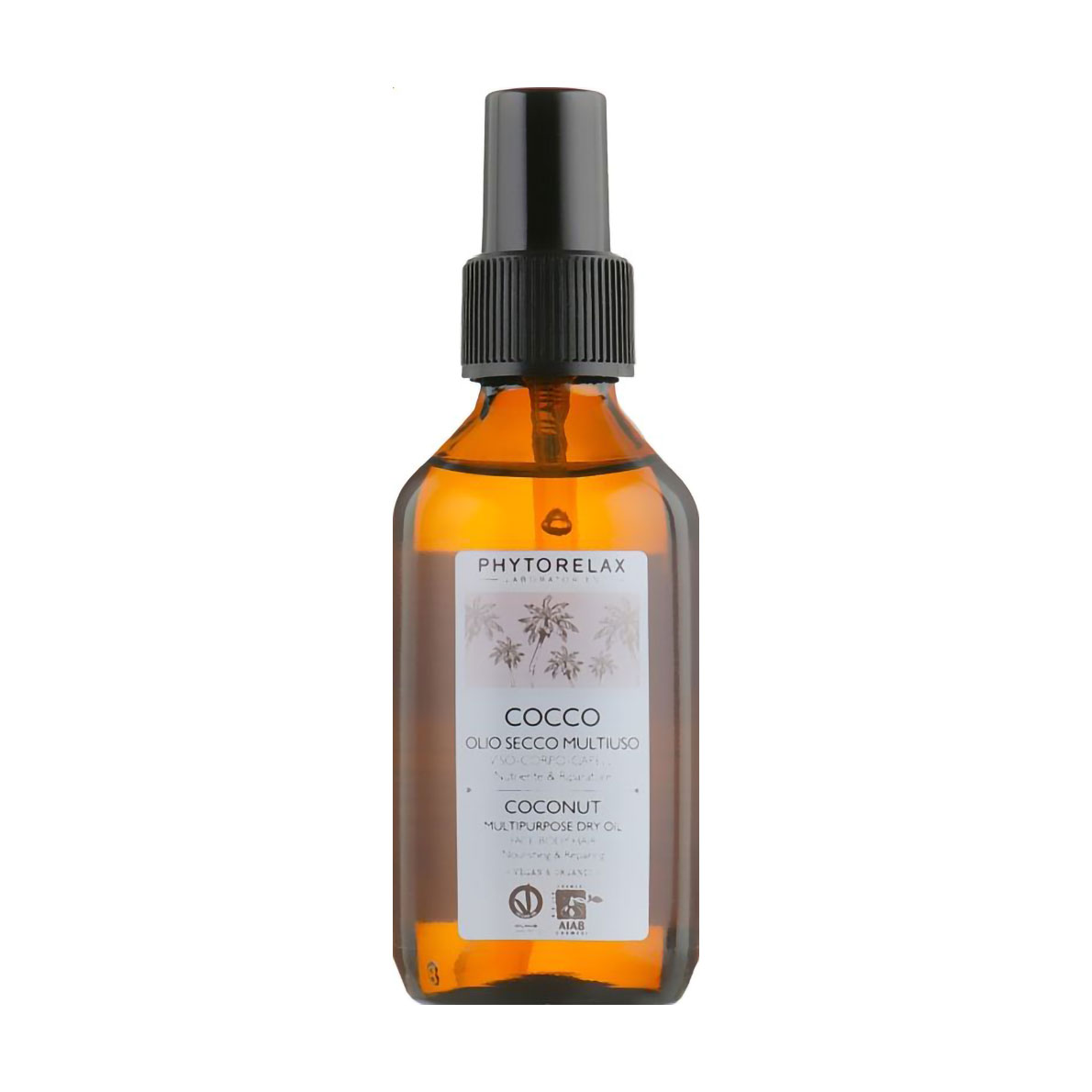 Олія для обличчя, тіла та волосся Phytorelax Laboratories Coconut Multipurpose Dry Oil, 100 мл
